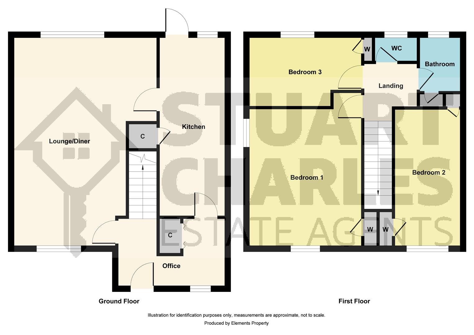 21., Grendon Avenue, Corby floorplan