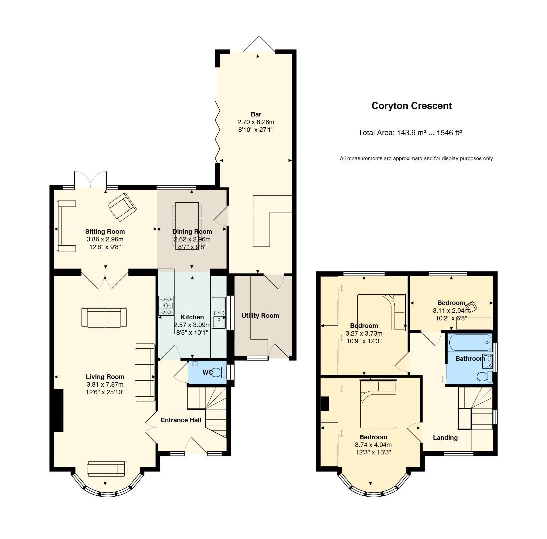 7, Coryton Crescent, Cardiff floorplan