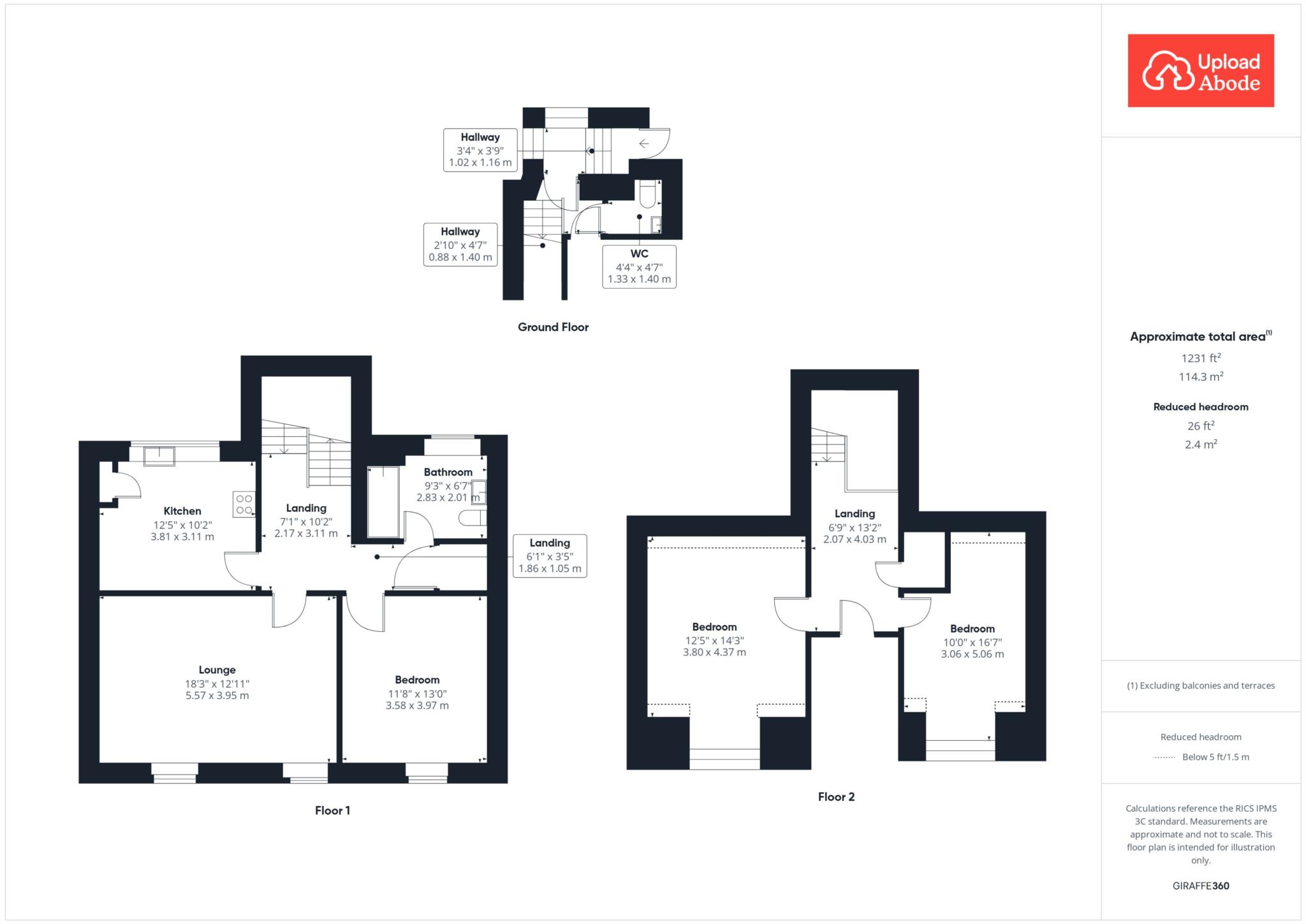 34, Bloomgate, Lanark floorplan