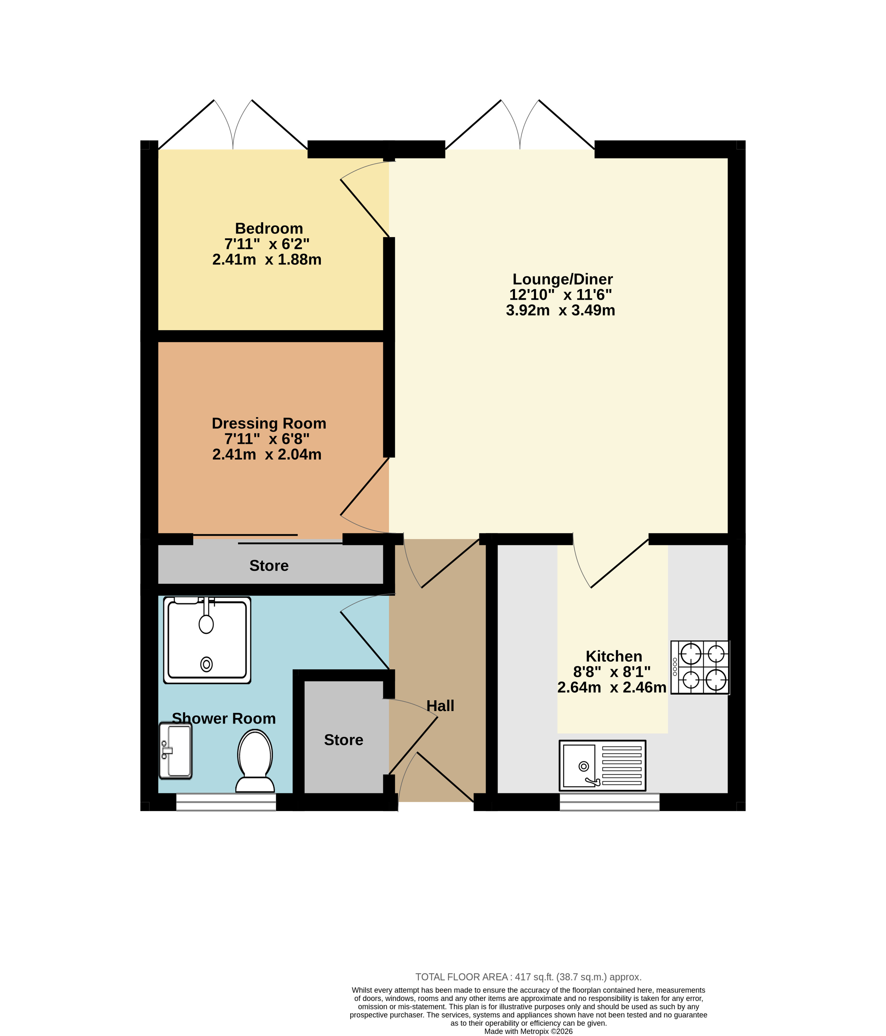 37, Coronation Close, Kent floorplan