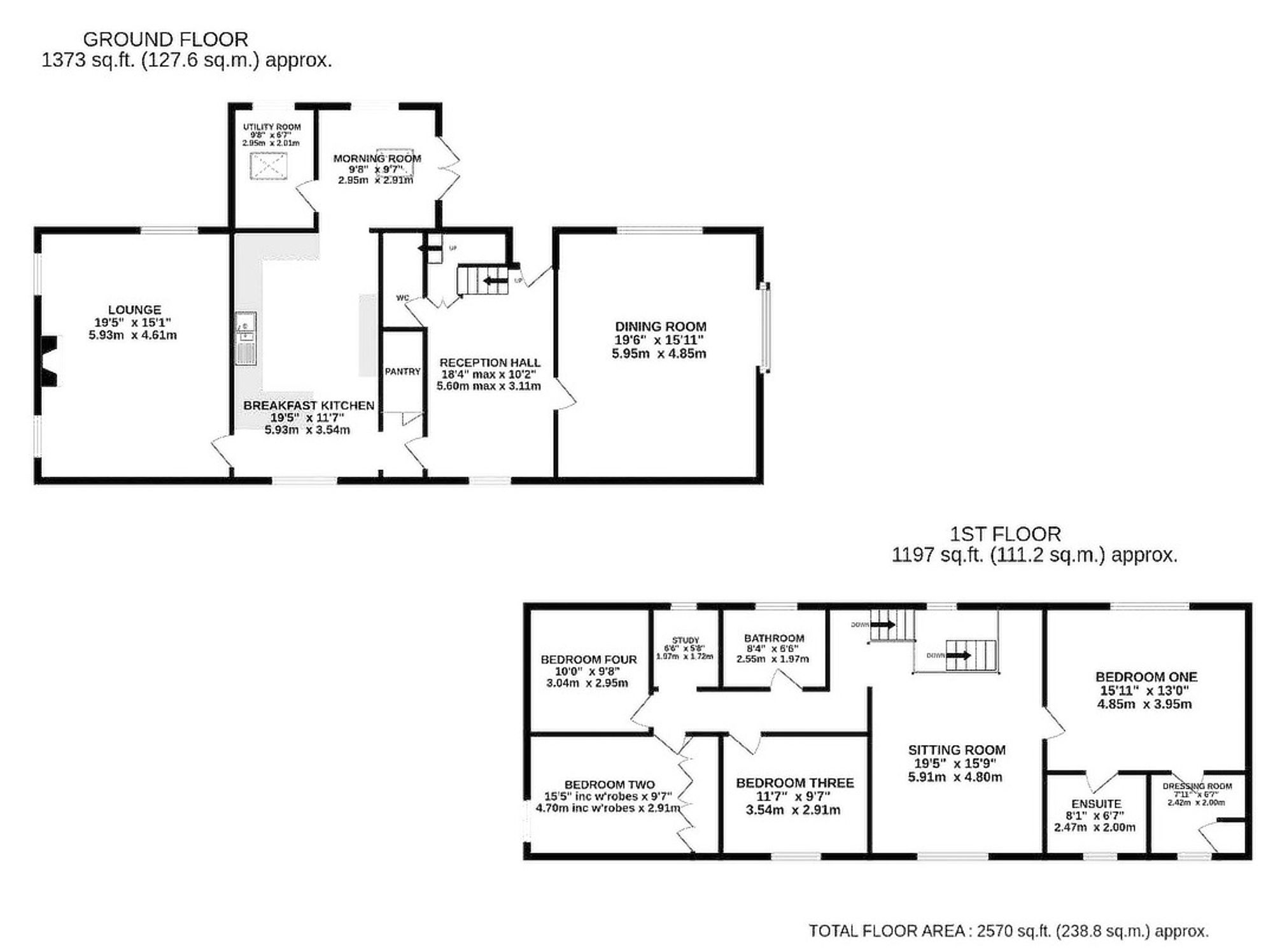Tay Cottage Kelsall Road, Chester floorplan