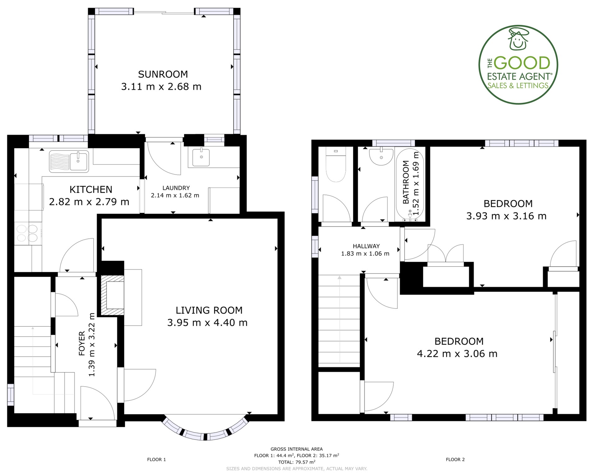 3, Falkirk Walk, Wythenshawe floorplan