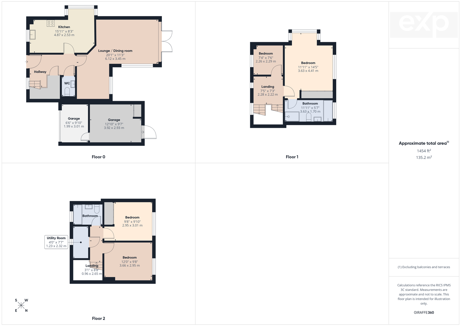 8, Willow Close, Snodland floorplan