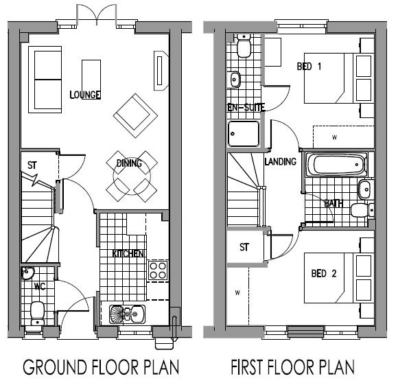 9, Millers Walk, Coventry floorplan