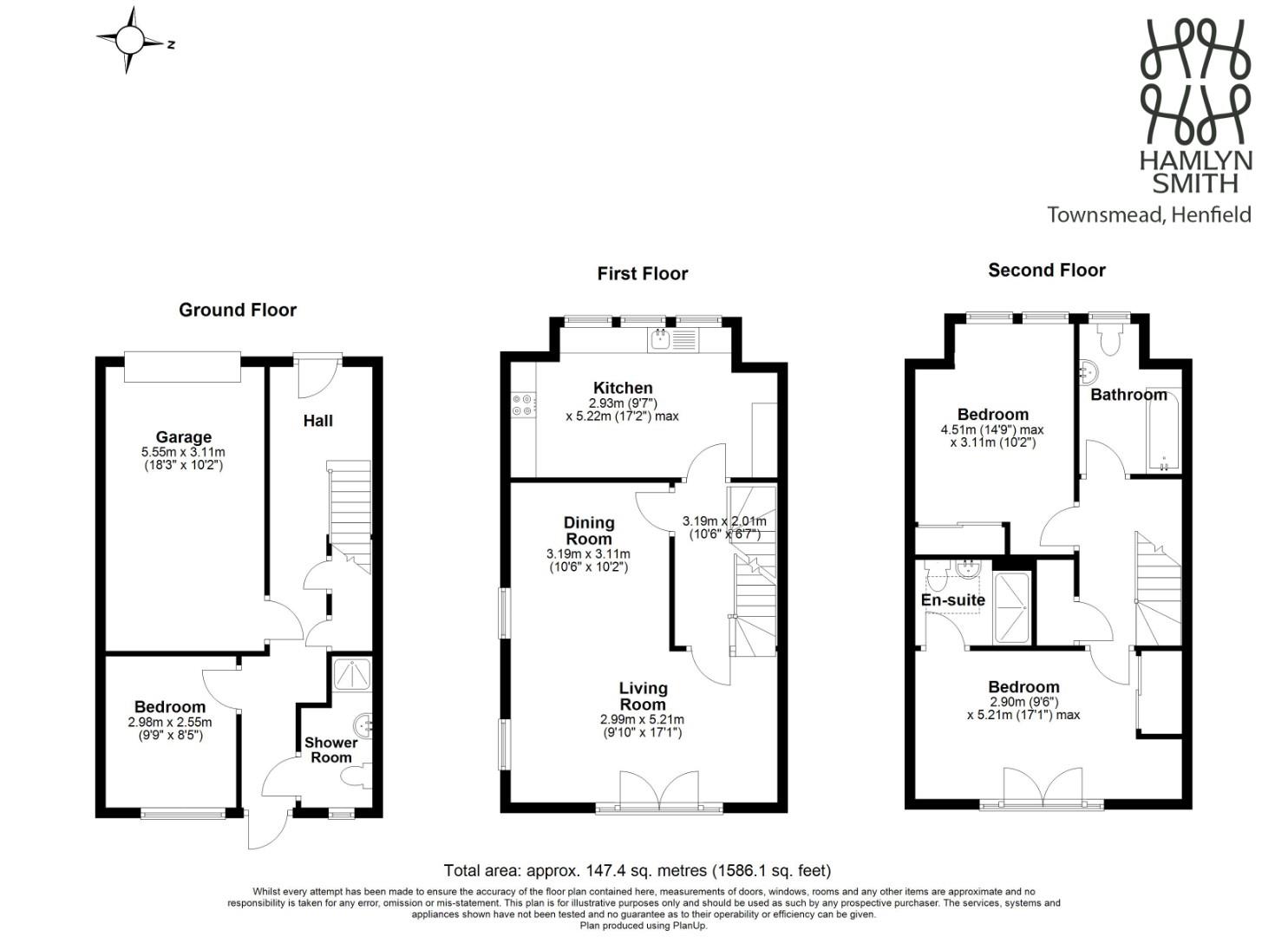 12 Townsmead, Coopers Way, Henfield floorplan