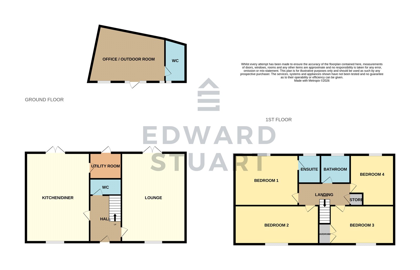 23, Damson Drive, Cambridgeshire floorplan
