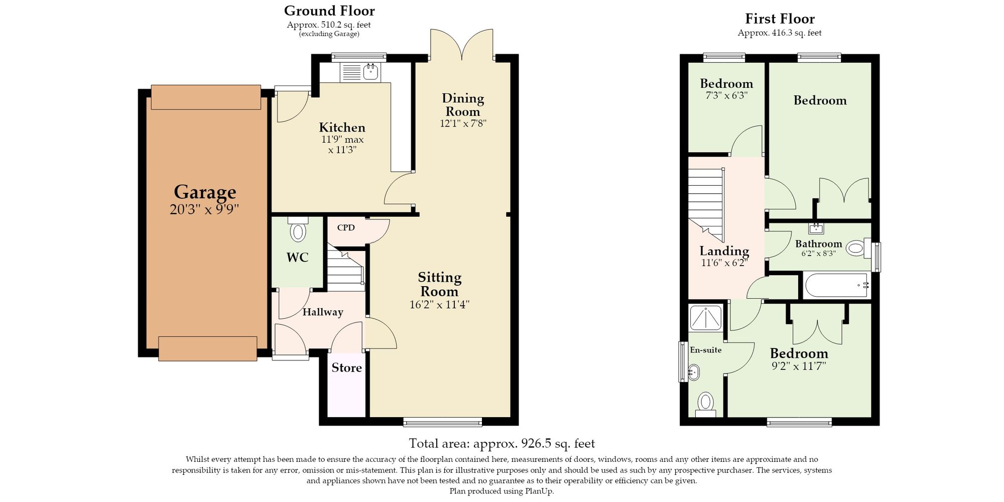 3 Elderflower Mews, Norwich floorplan