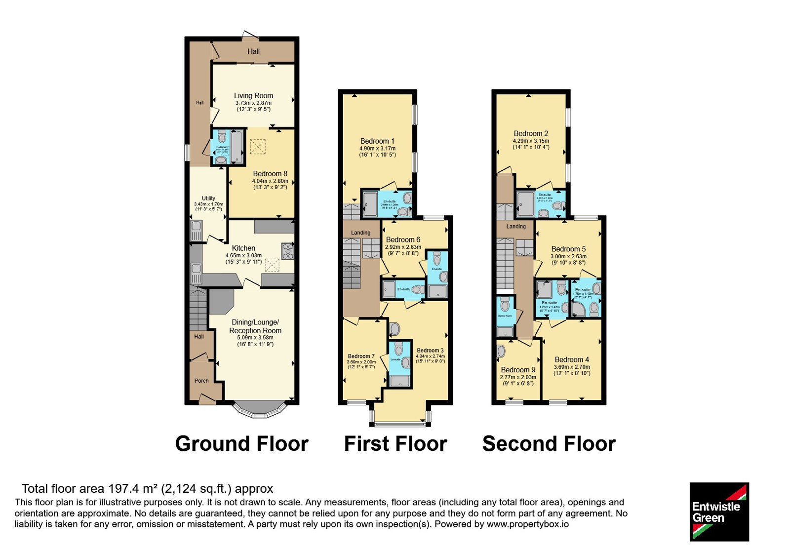 29, Reads Avenue, Lancashire floorplan