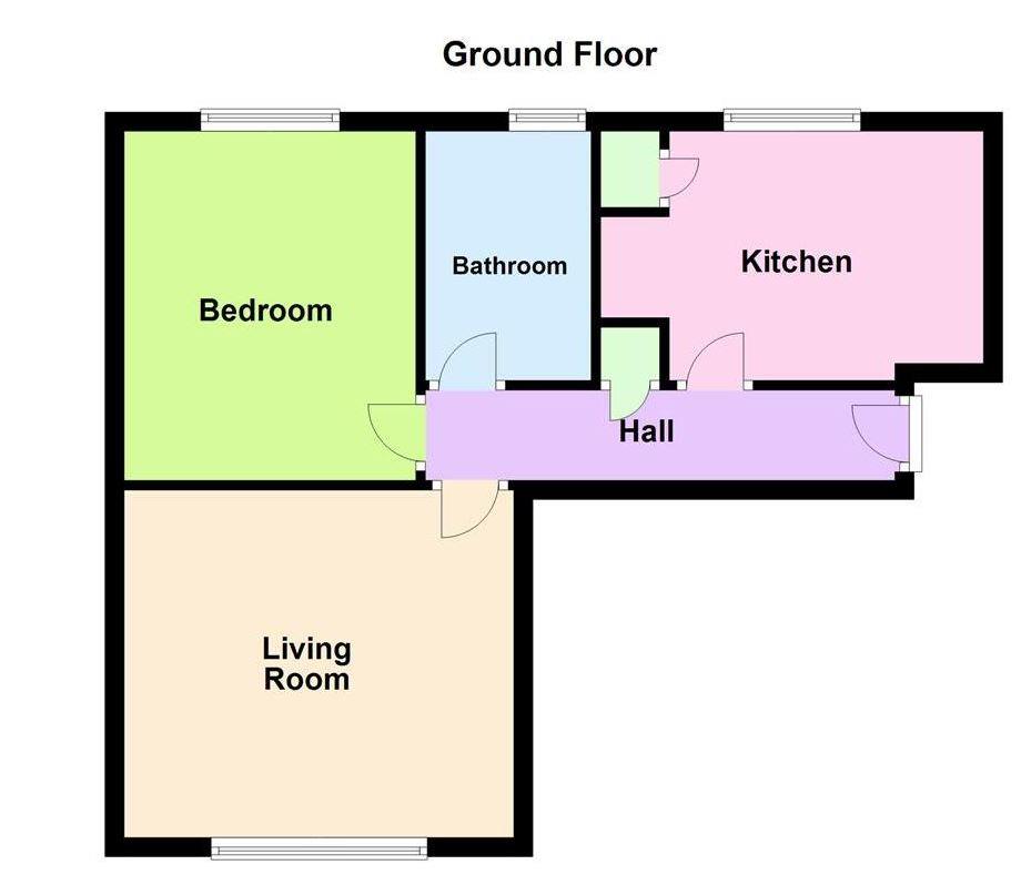 Flat 4 Lilac House, Springhill Close, Walsall floorplan