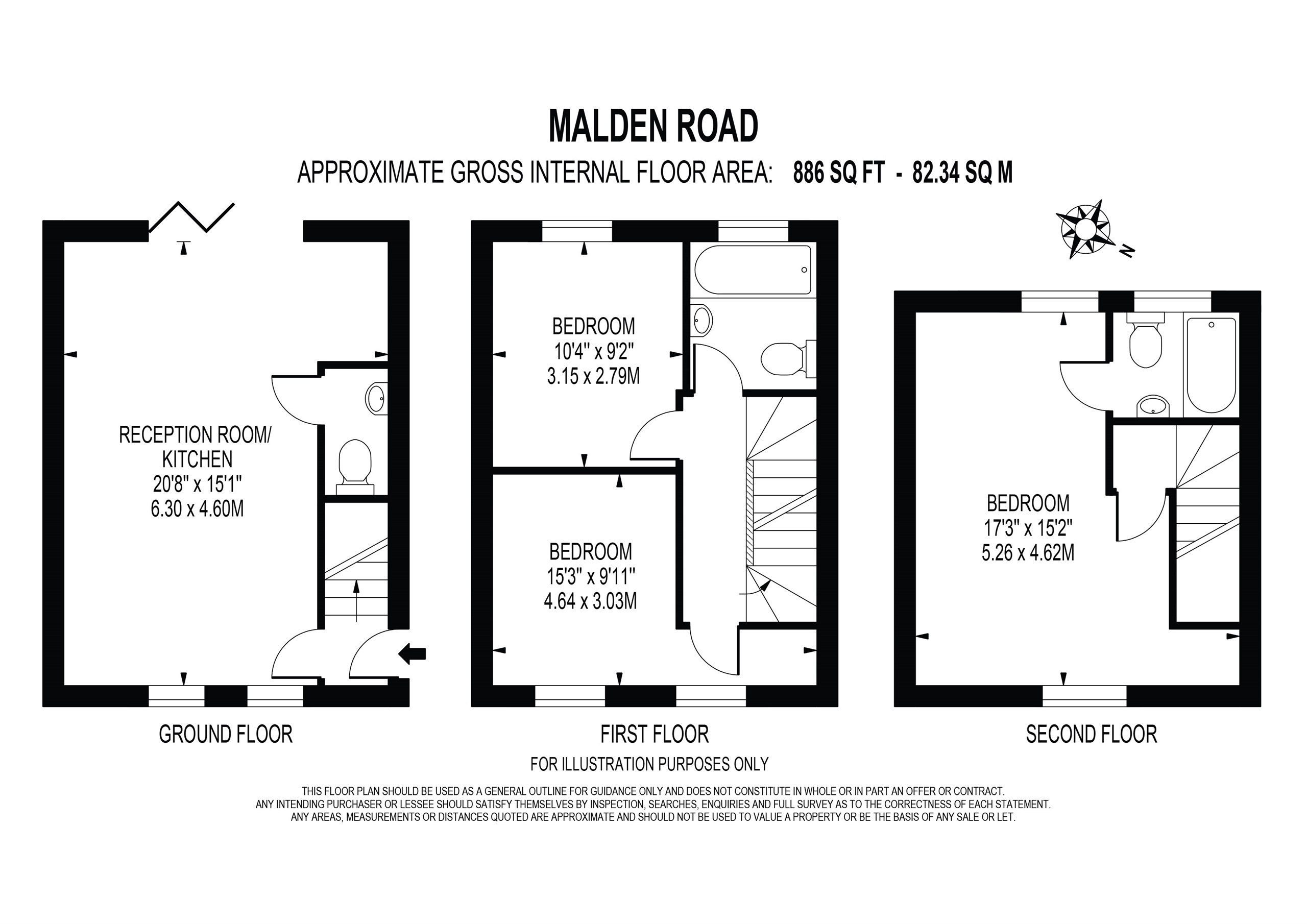 Malden Road, Worcester Park KT4, 3 bedroom semidetached house for sale