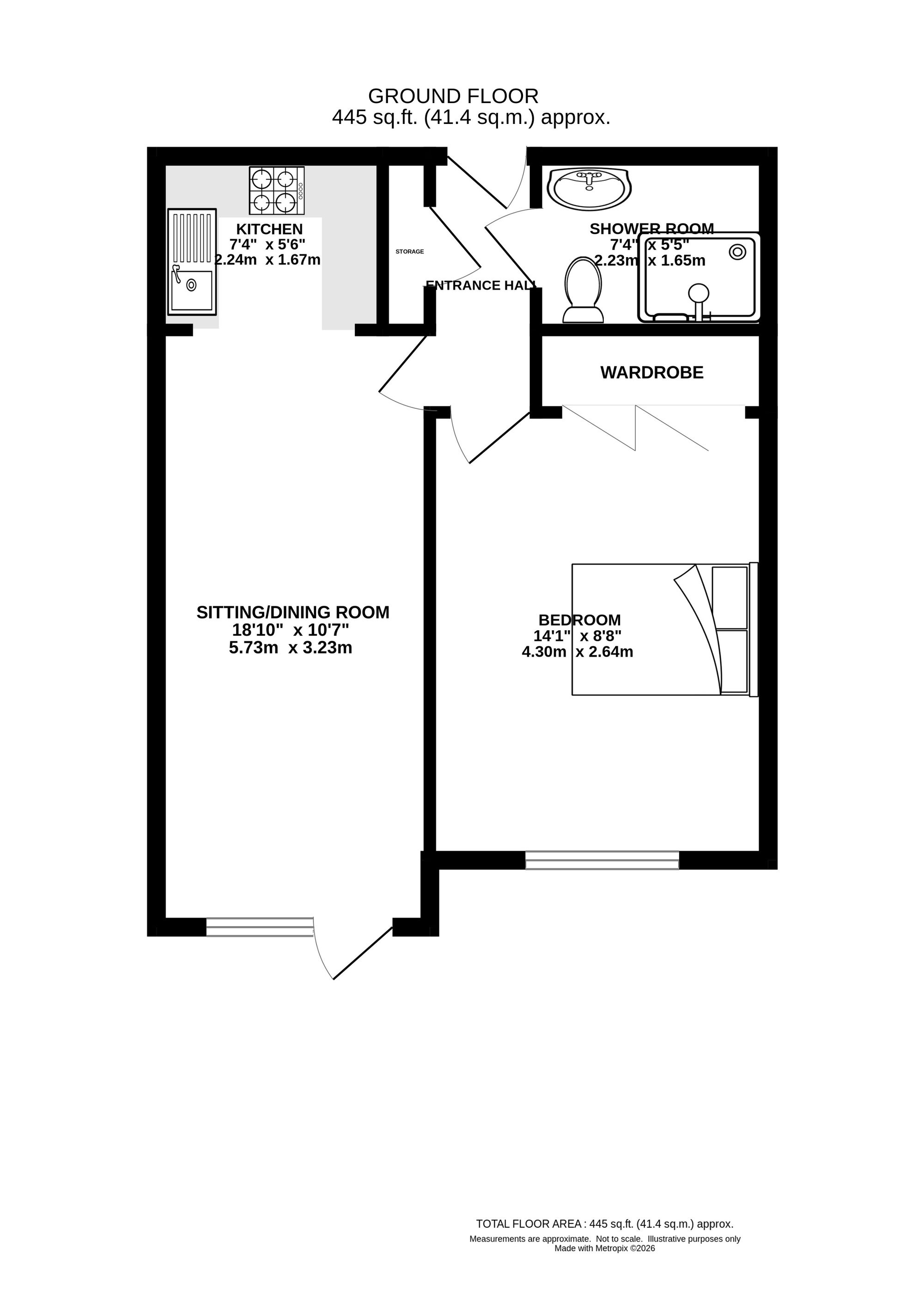 7 Regent Court Groby Road, Altrincham floorplan