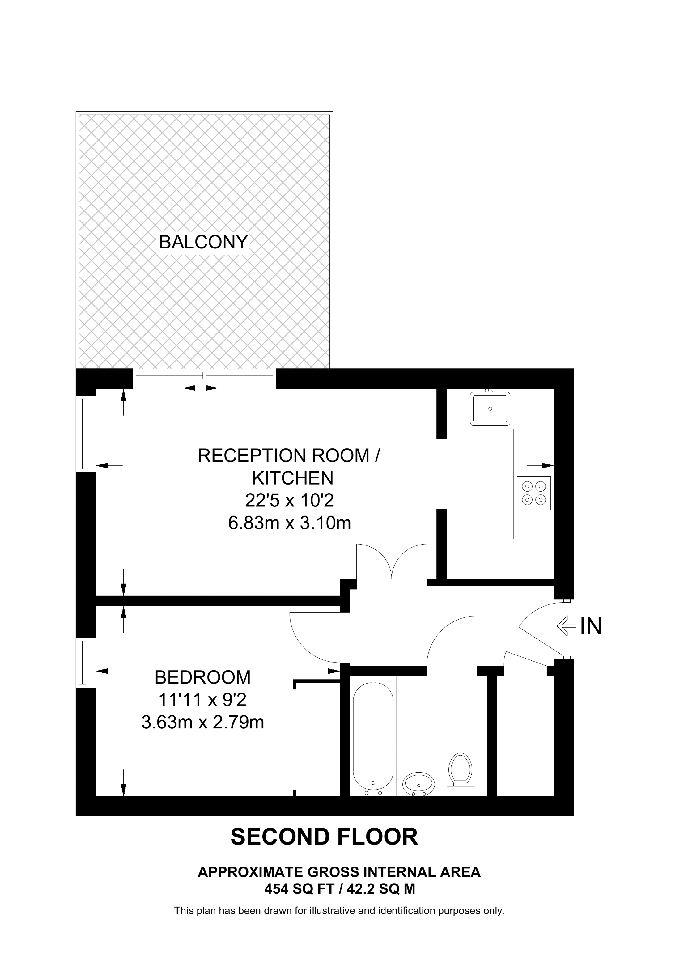 Butterfly Court, East Ham floorplan