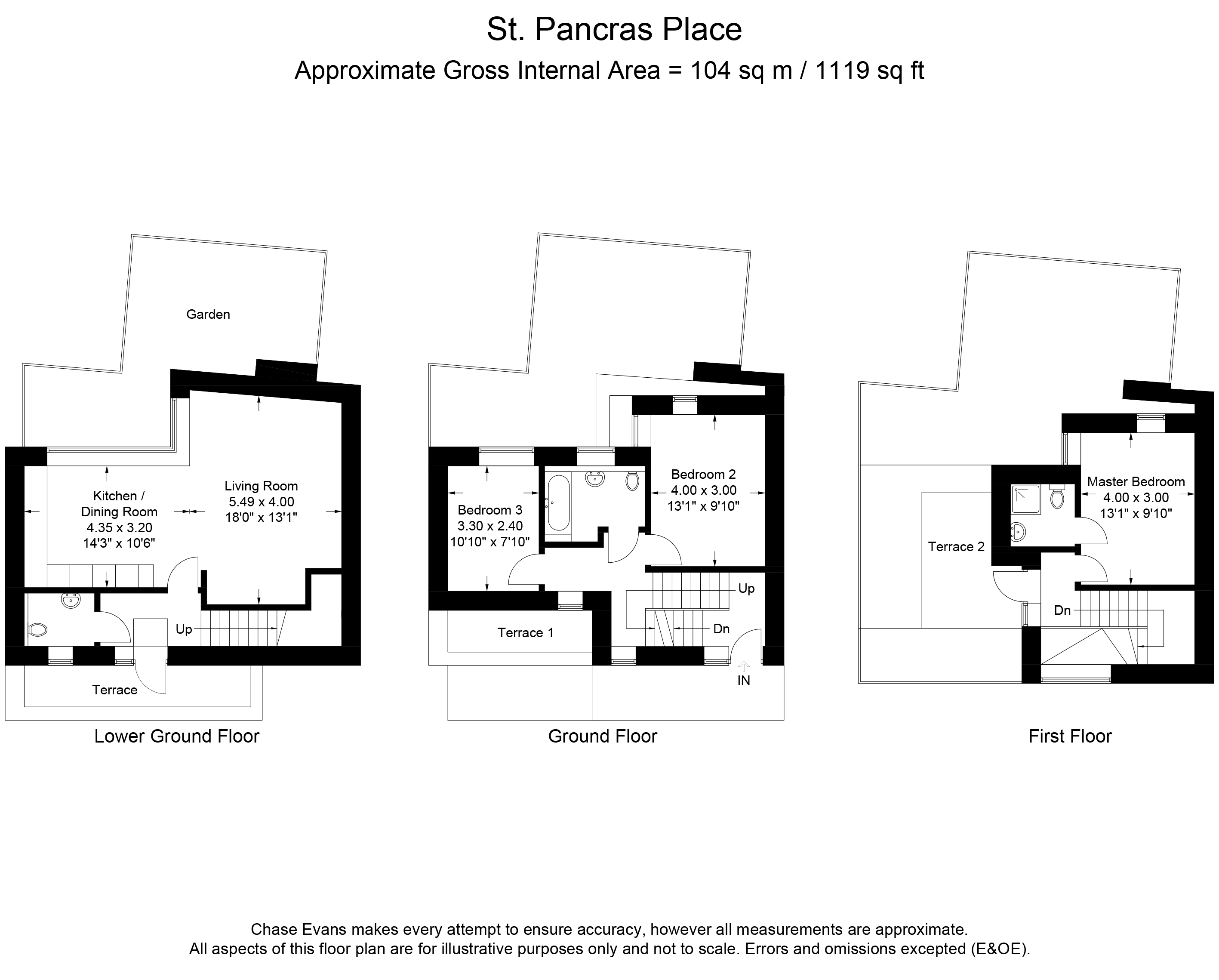 3 Bedrooms  to rent in Hand Axe Yard, St Pancras Place, Kings Cross WC1X
