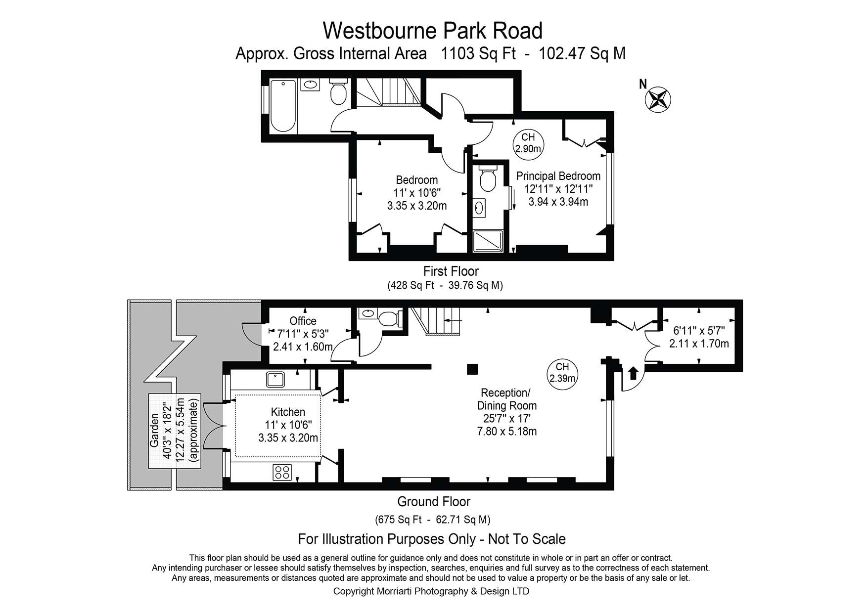 Basement, 348, Westbourne Park Road, London floorplan