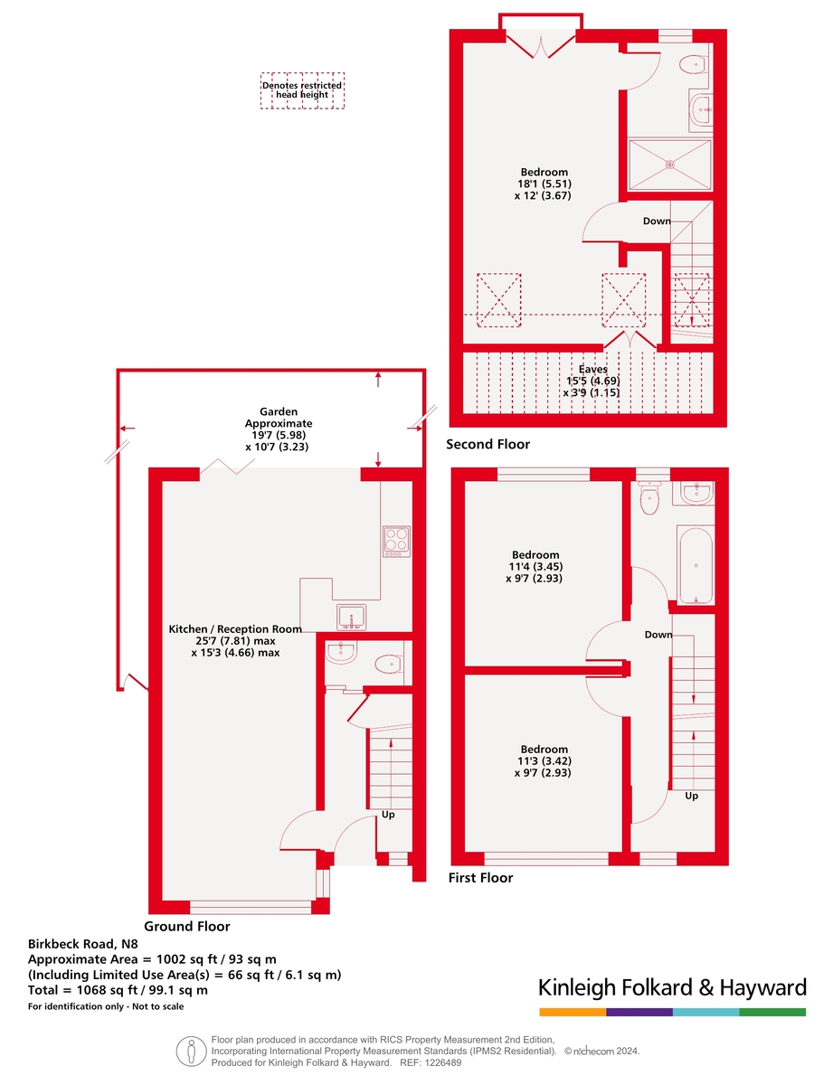 140, Birkbeck Road, Kent floorplan