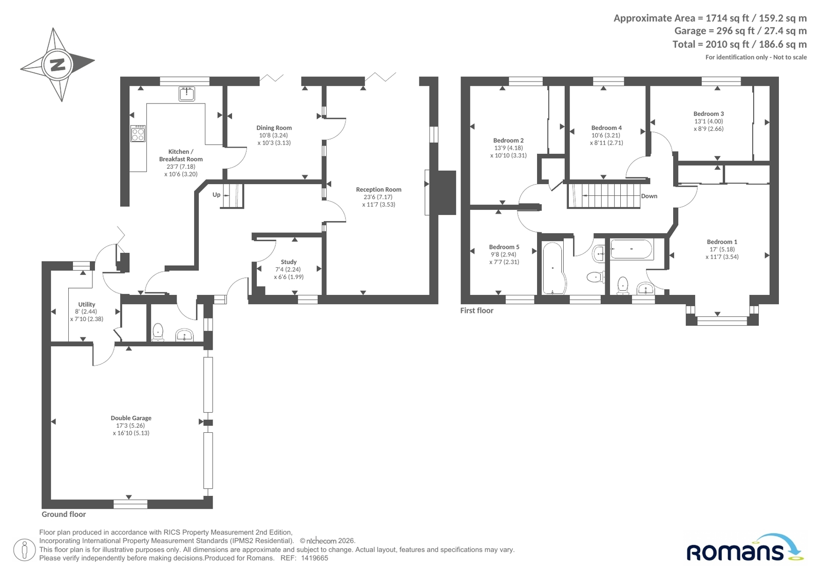 31, Fletcher Gardens, Berkshire floorplan