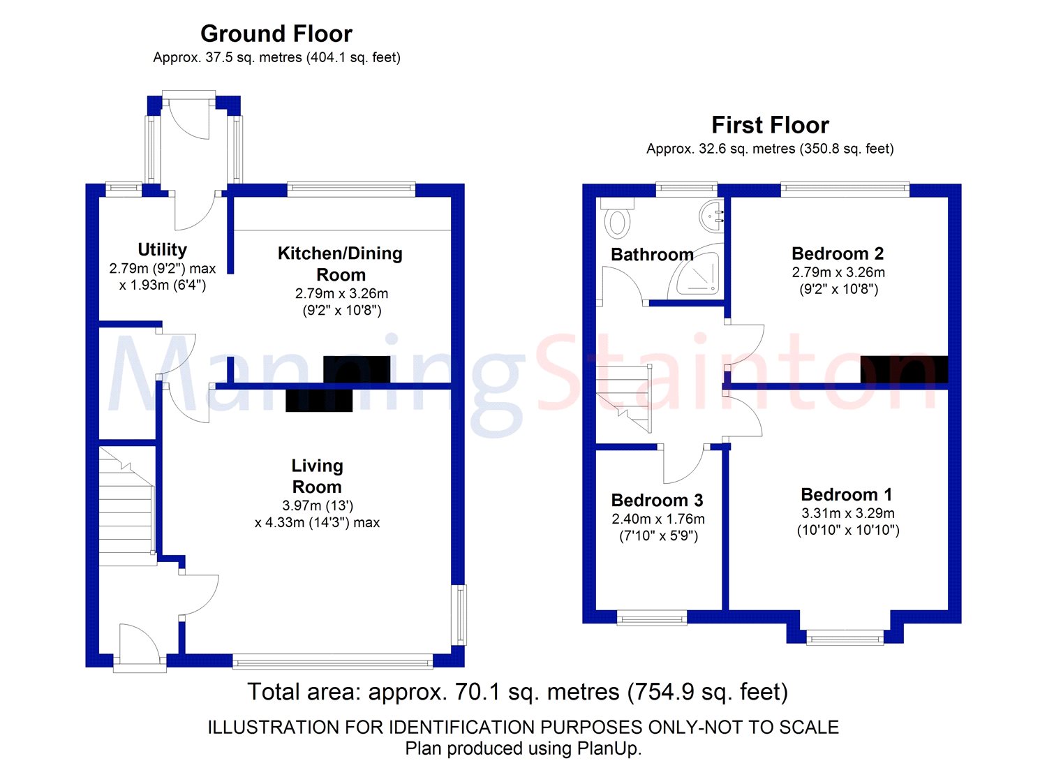 3 Bedrooms Terraced house for sale in Broadway, Horsforth, Leeds, West Yorkshire LS18
