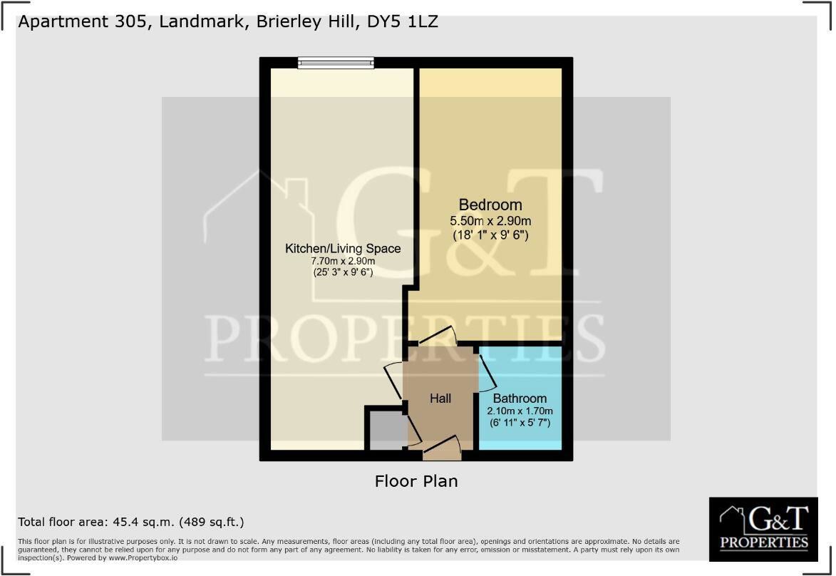 Apartment 305 Landmark, Waterfront West, . floorplan
