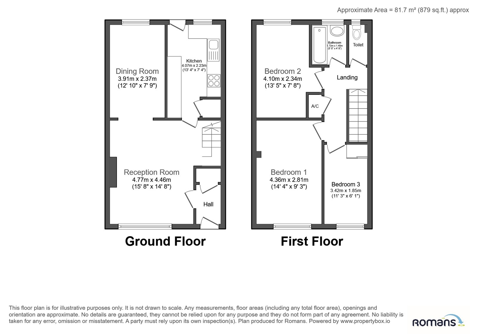 25, Reynards Close, Wokingham floorplan