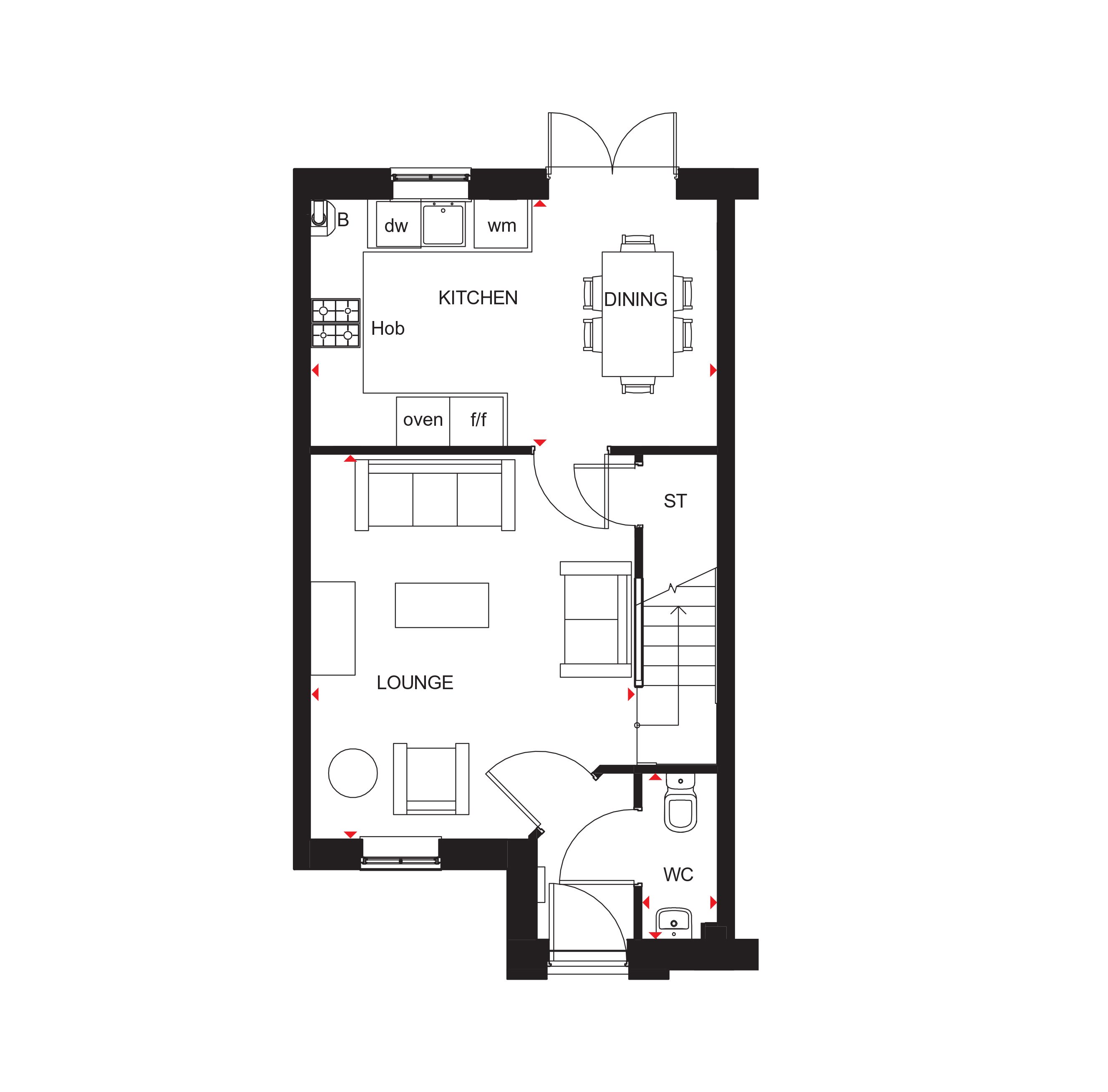 3 Bedrooms Semi-detached house for sale in 