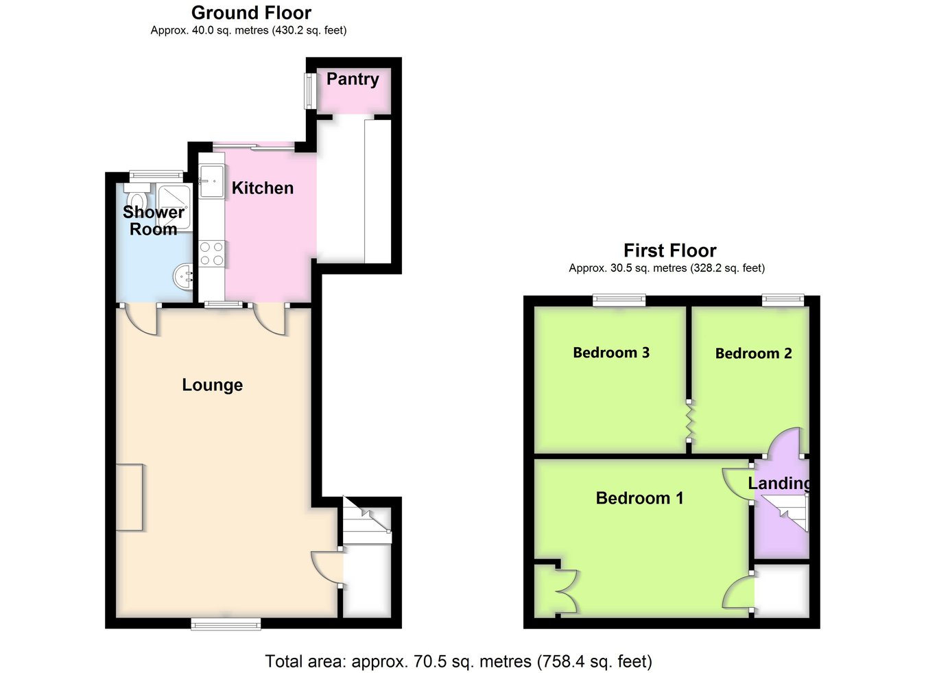 Moji Cottage, Station Road, Boston floorplan