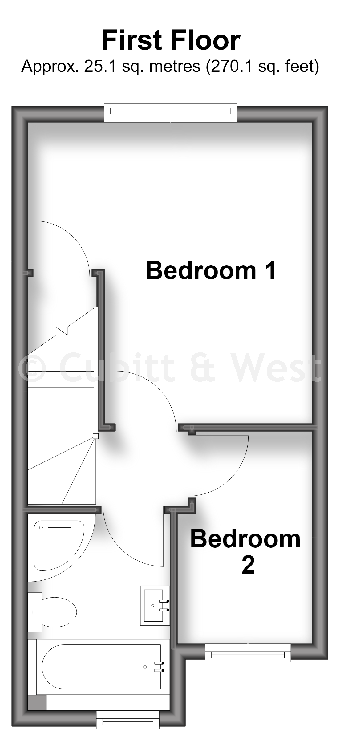 36, Warren Way, Barnham floorplan