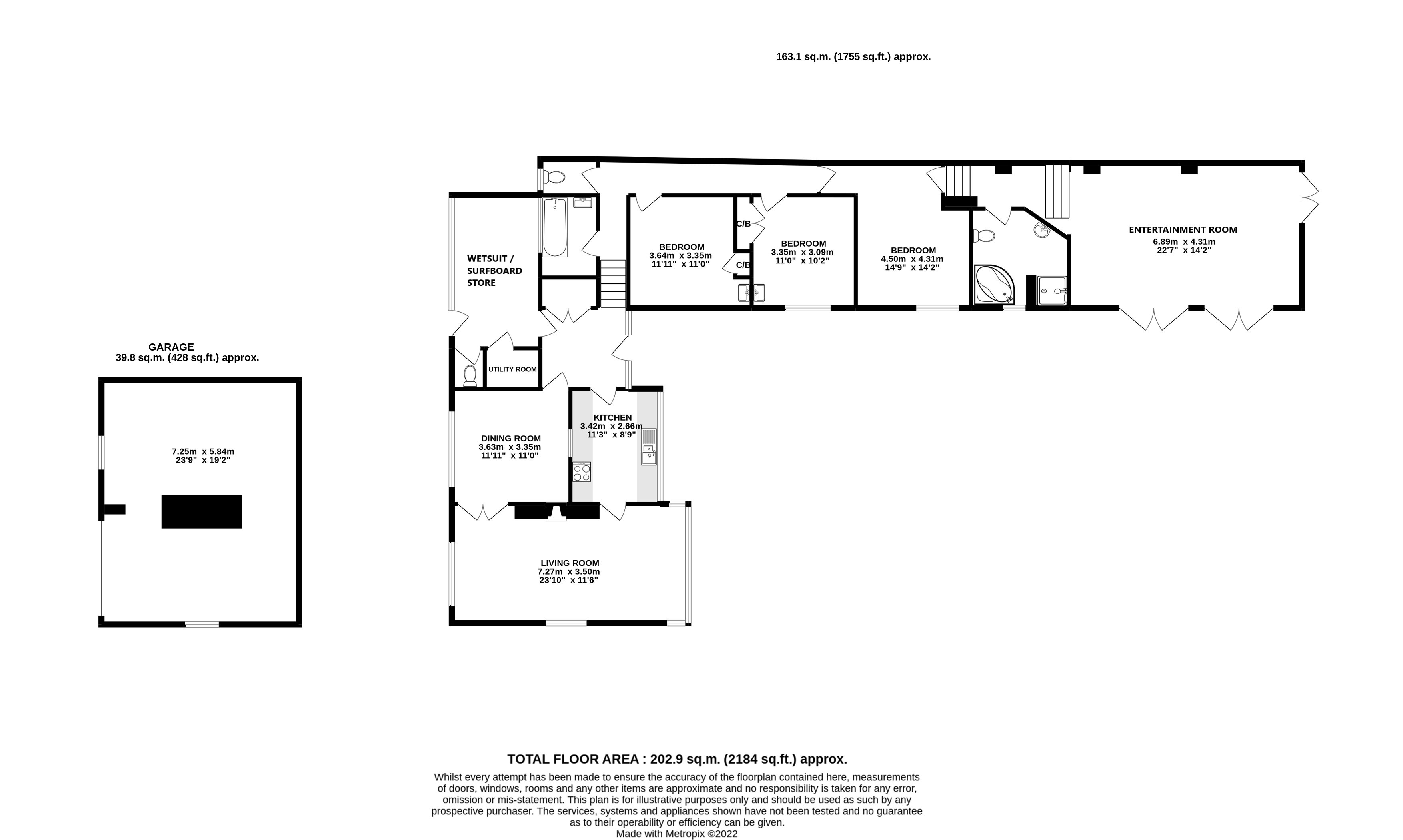 Beach Haven, Polzeath, Polzeath floorplan