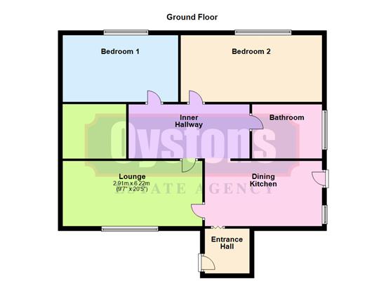 2 Bedrooms Semi-detached bungalow for sale in Burnside Avenue, Fleetwood FY7