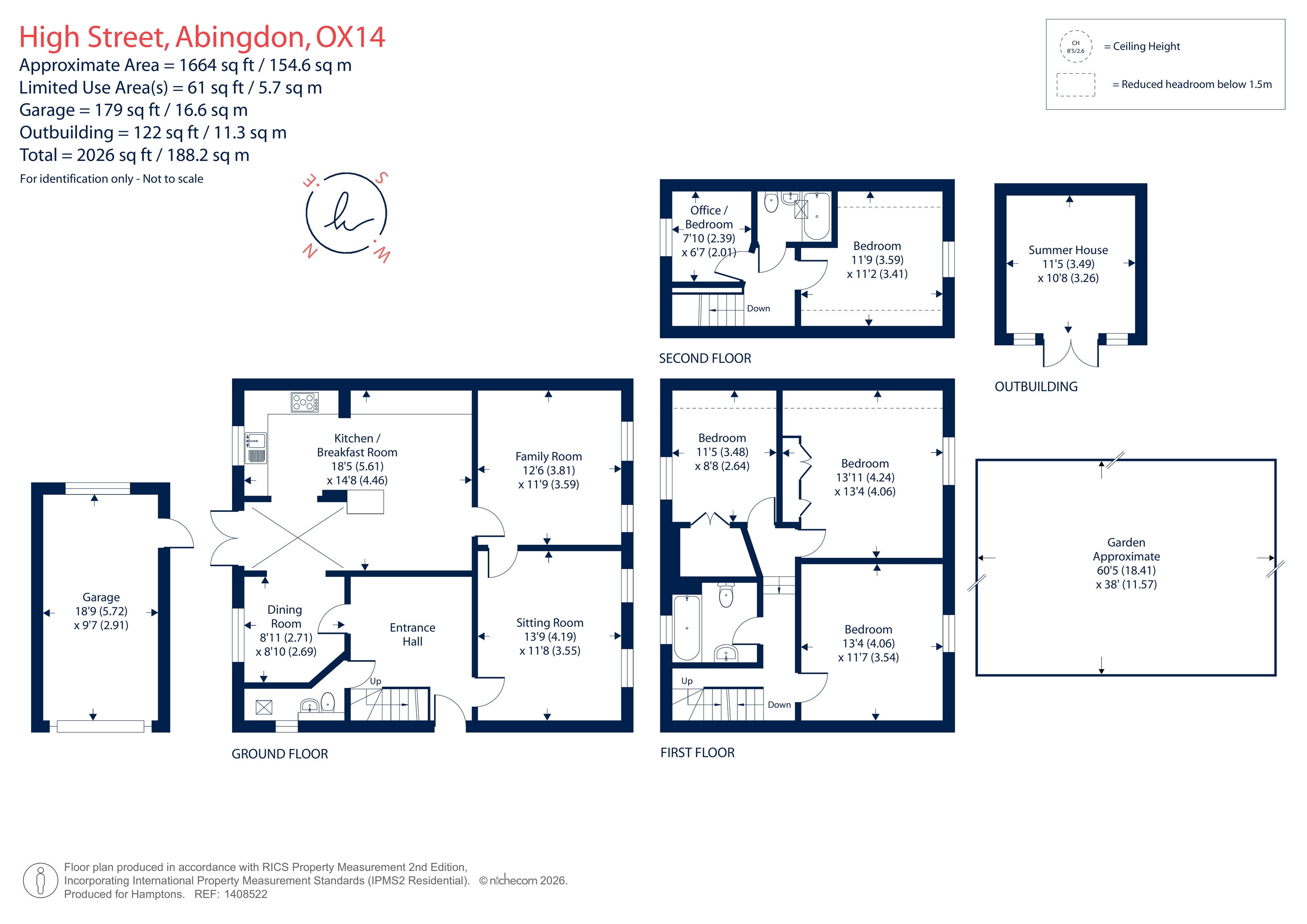 61, High Street, Abingdon floorplan
