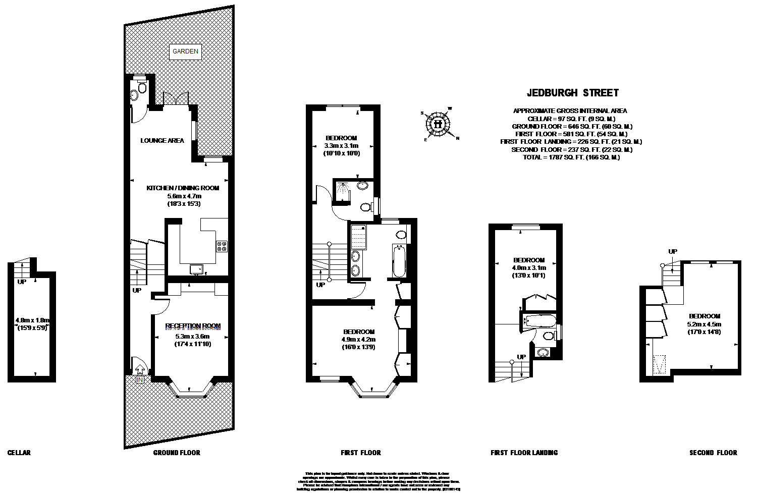 Jedburgh Street, London SW11, 4 bedroom terraced house for sale