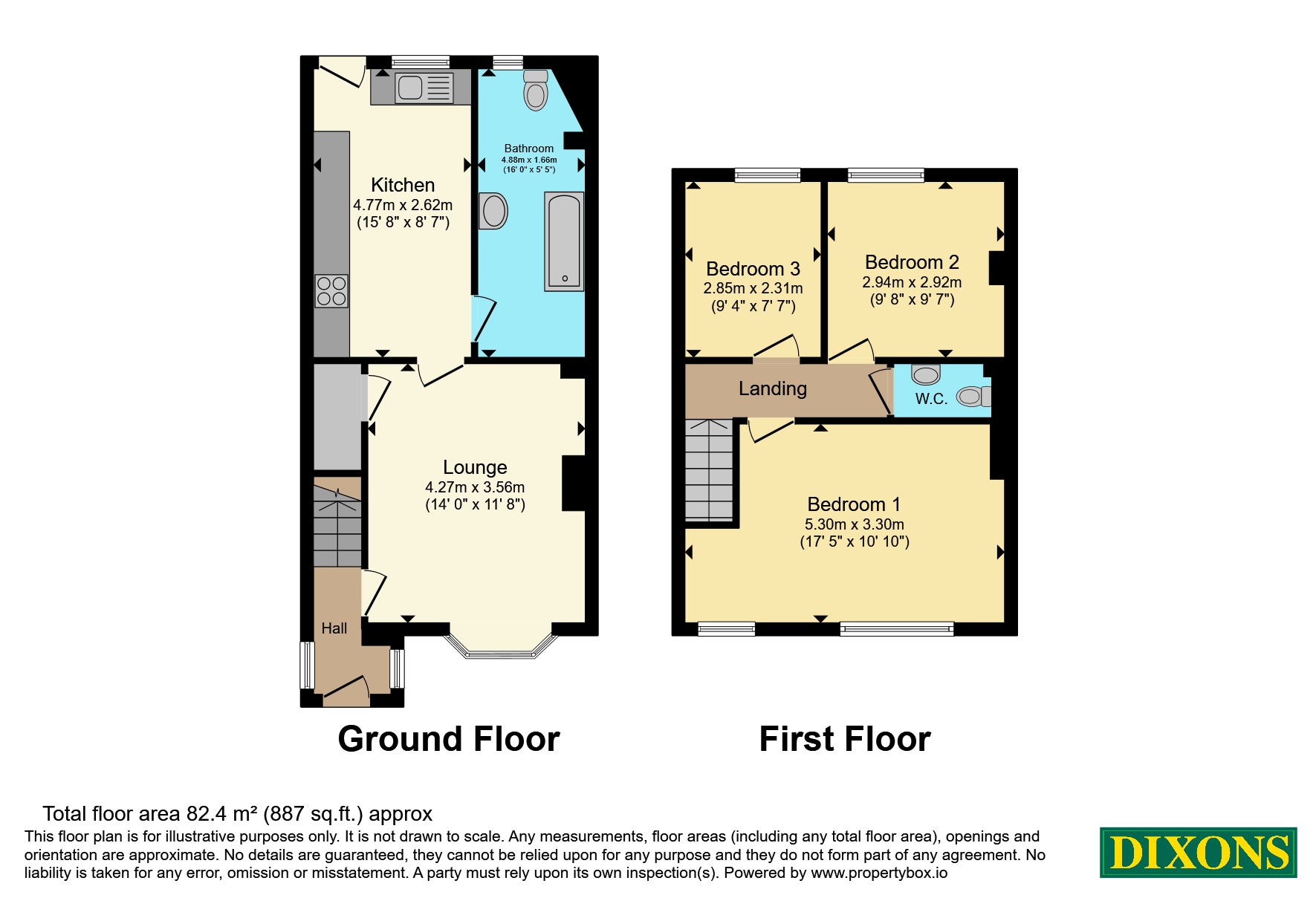 7, Essendon Road, West Midlands floorplan