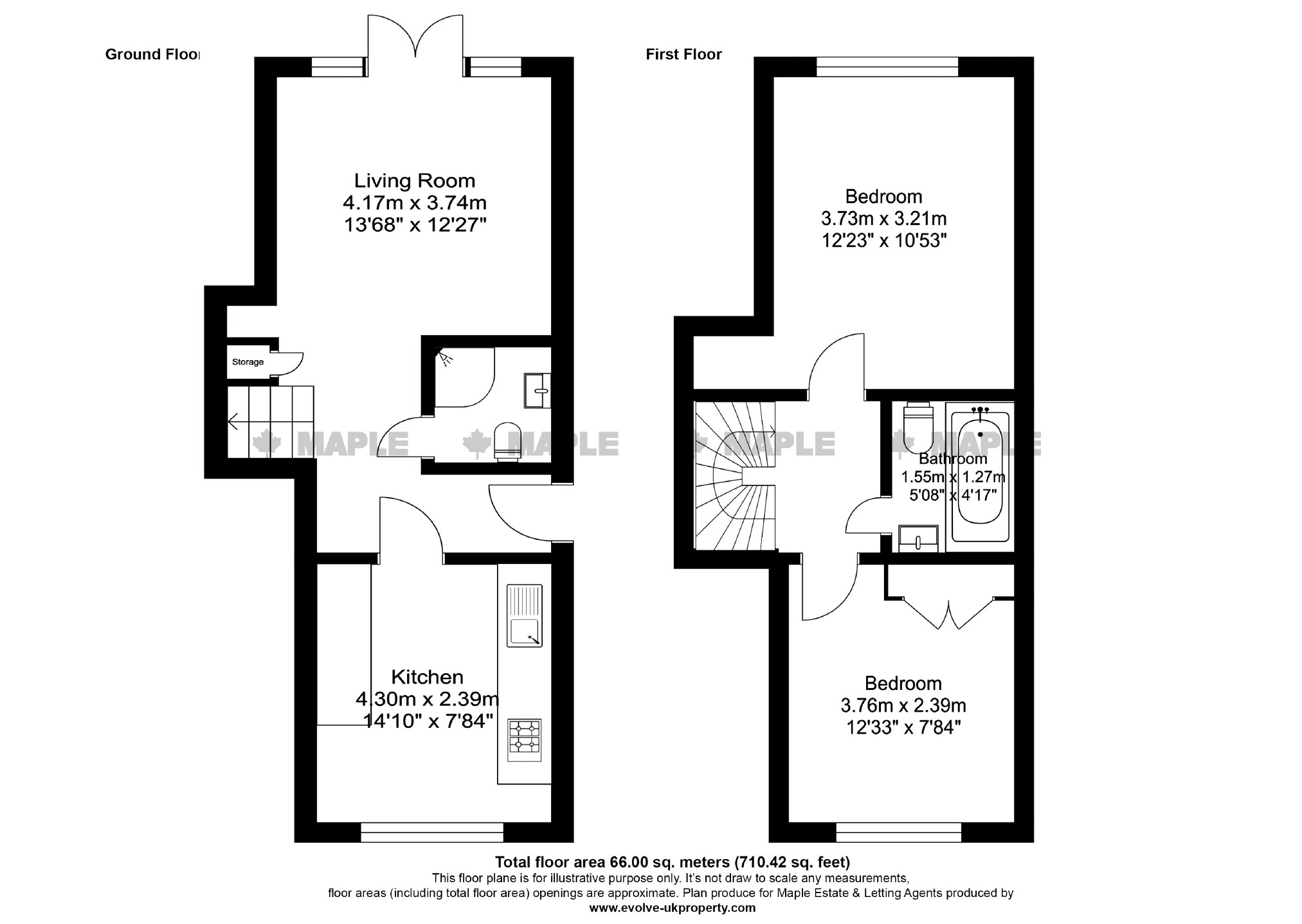 Pinner View, Harrow, Middlesex HA1, 2 bedroom end terrace house for