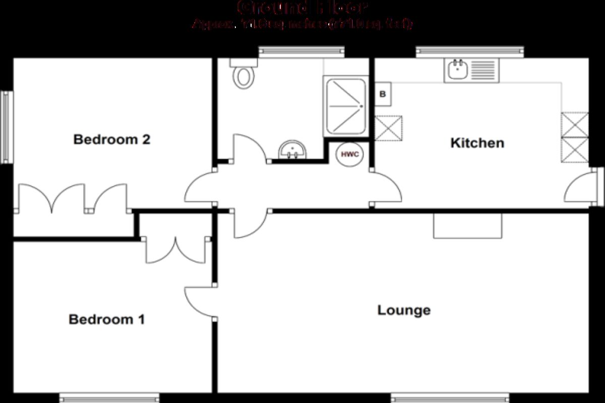 2 Bedrooms Bungalow for sale in East Hill Road, Knatts Valley, Sevenoaks TN15