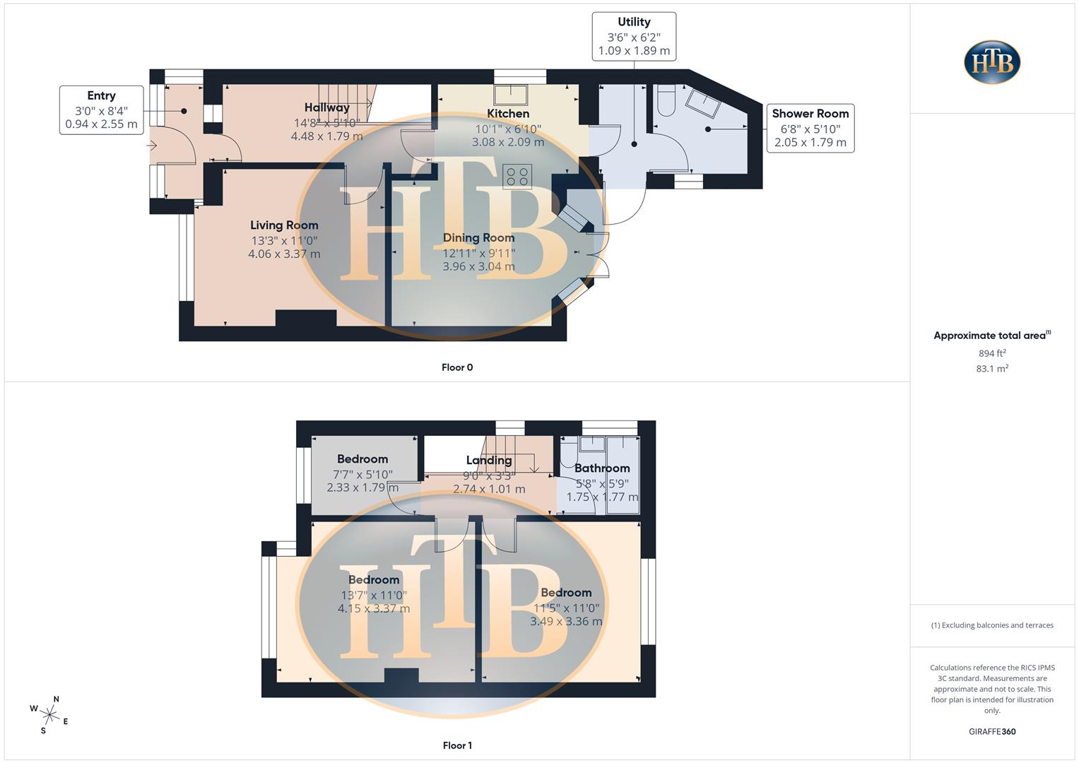 11, Braycourt Avenue, Walton-On-Thames floorplan
