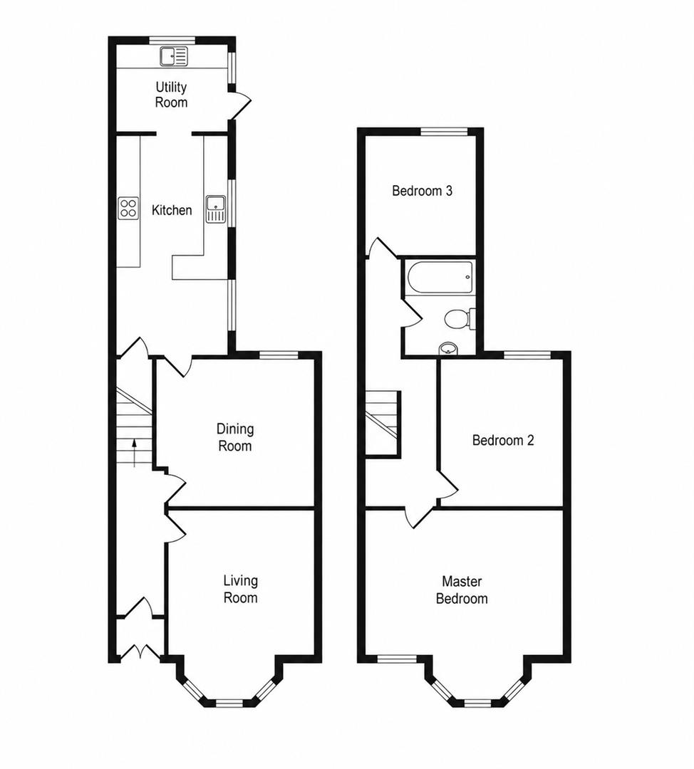 156, Sussex Road, Southport floorplan