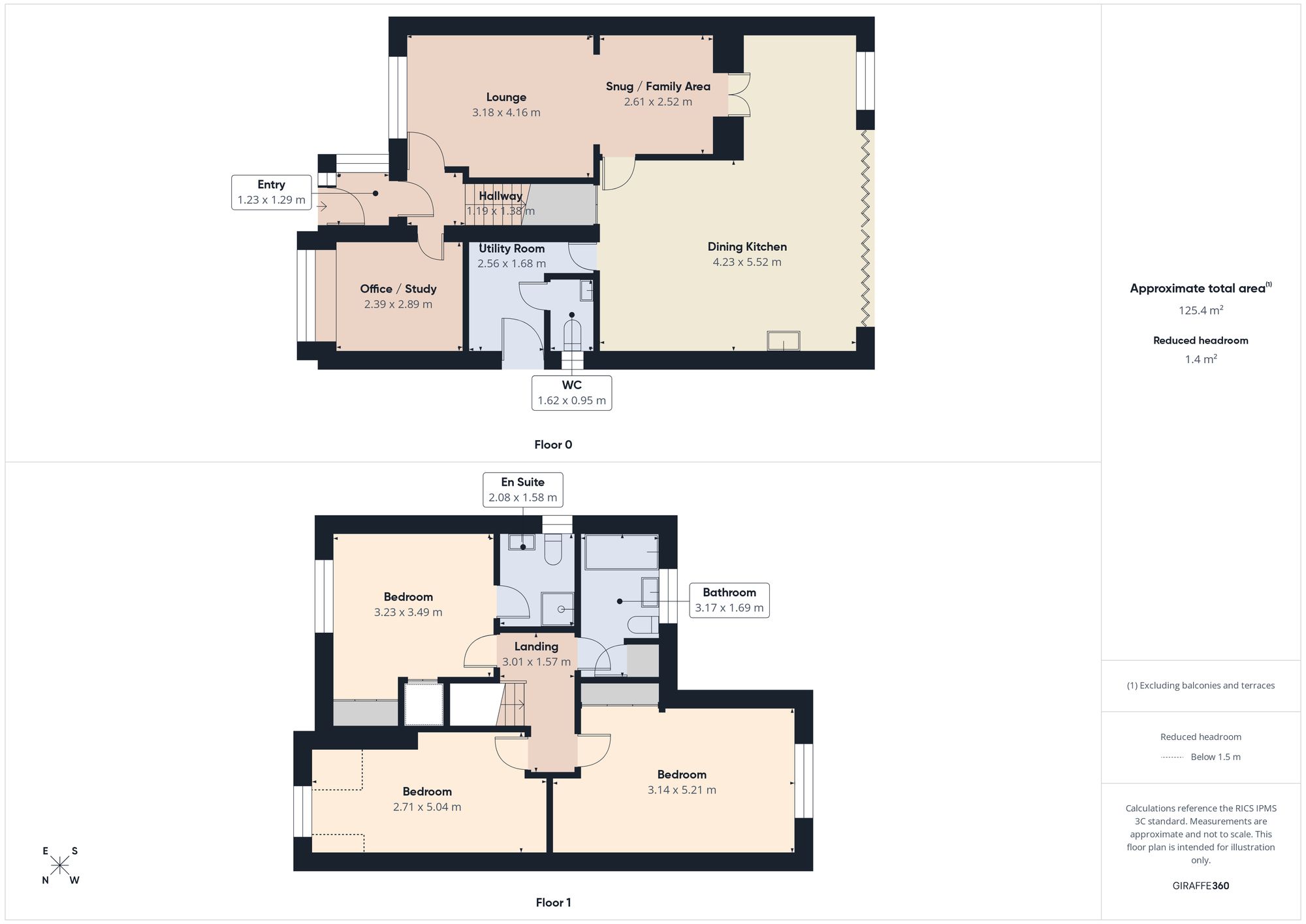 42 Thornhill Close, Gateshead floorplan