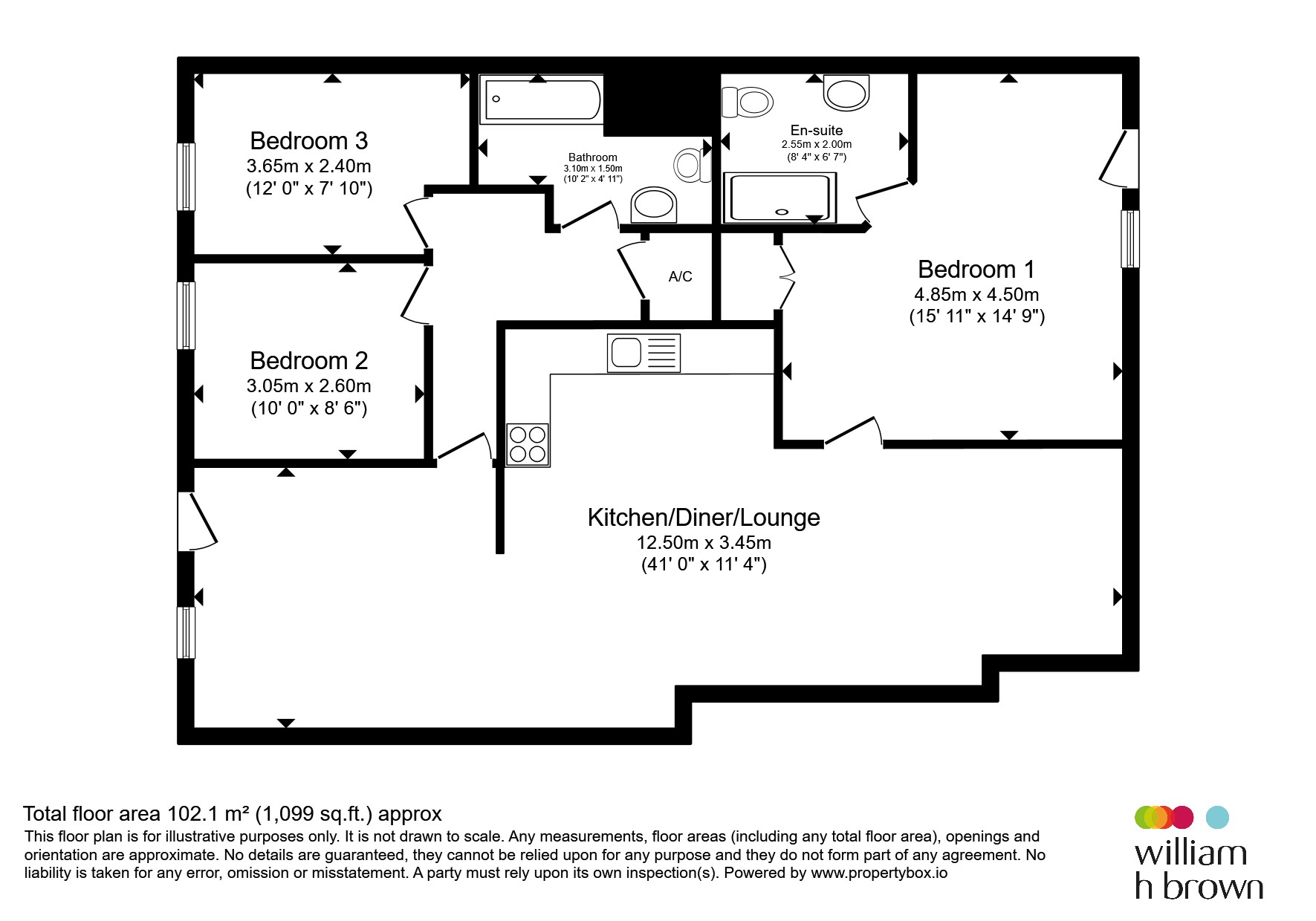 118, Braymere Road, Peterborough floorplan