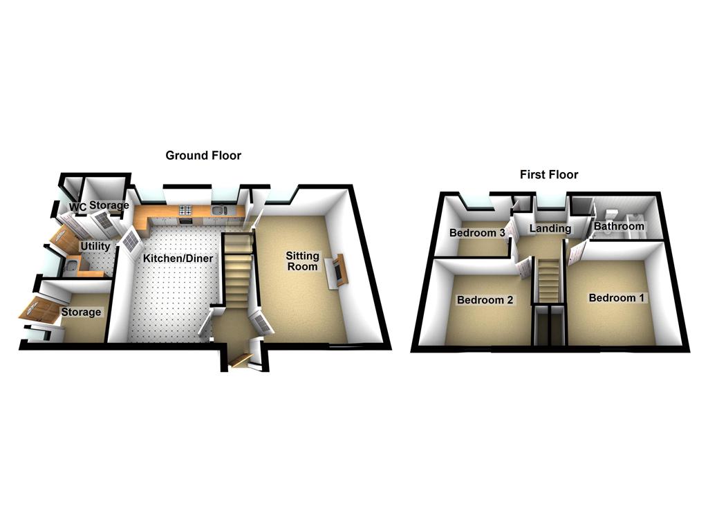 12, St. Egwins Road, Evesham floorplan