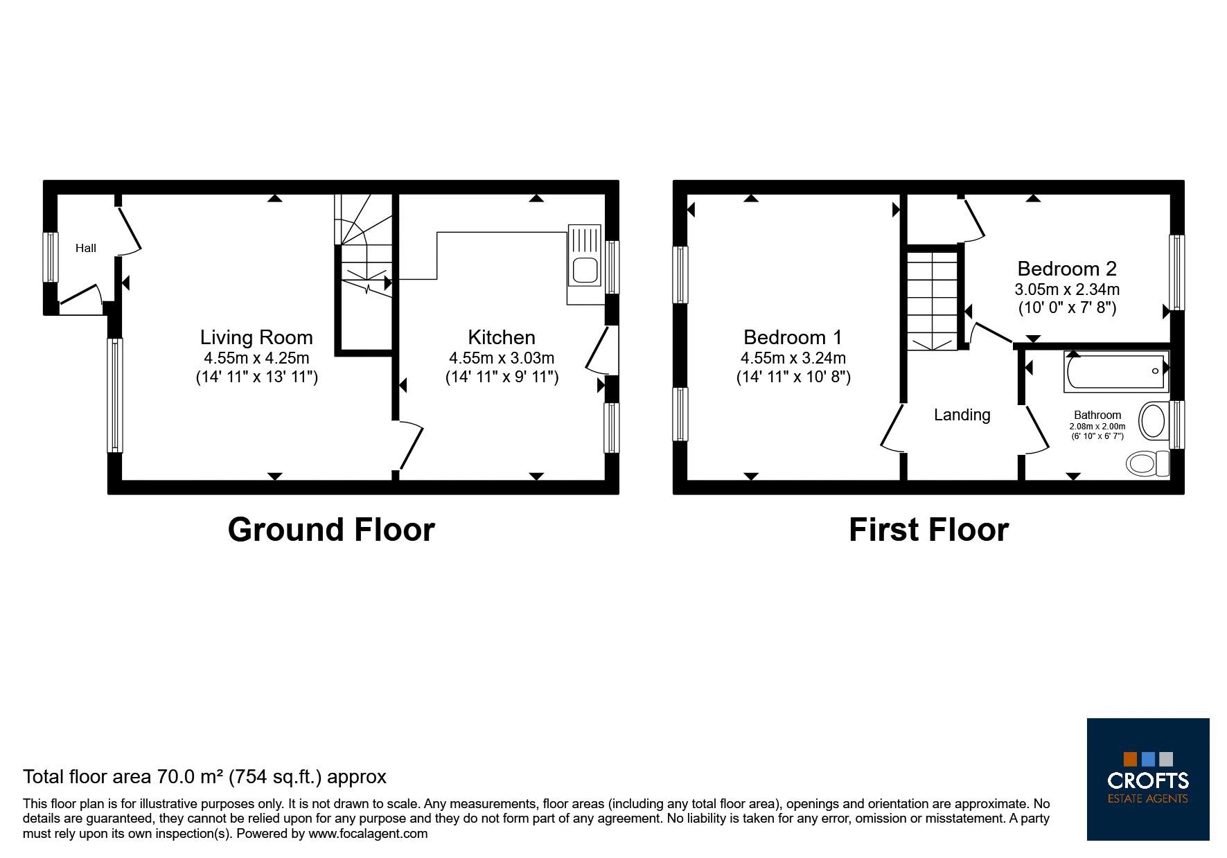 3 Pullman Terrace, Ramsgate Road, Louth floorplan