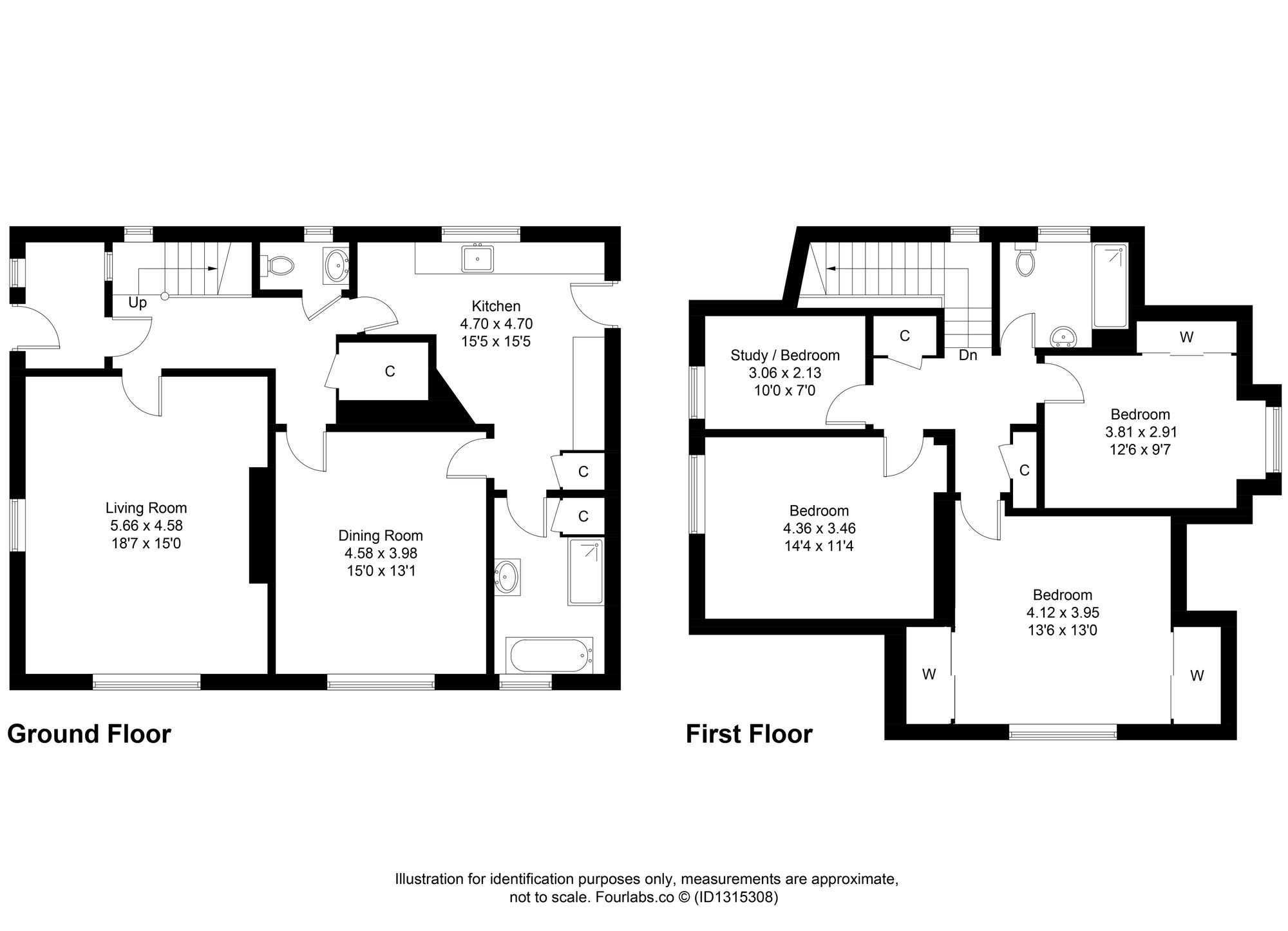 3, Traill Street, Broughty Ferry, DD5 floorplan