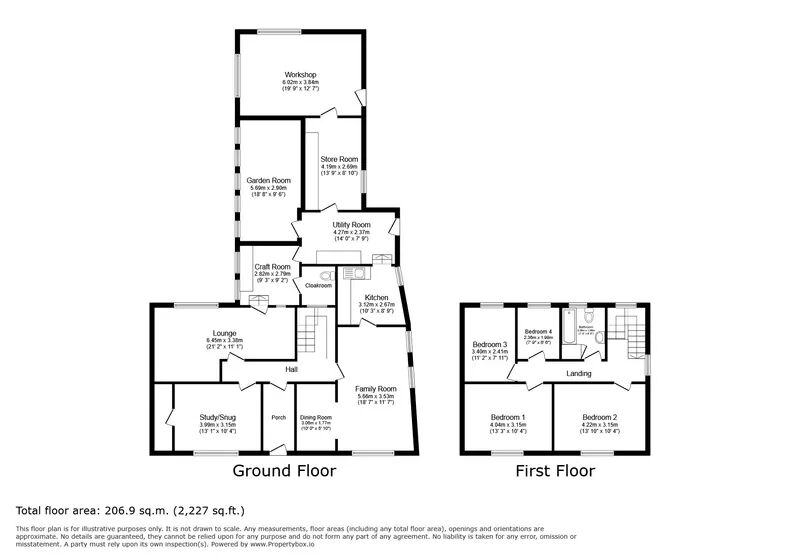 1, Mile End Road Highweek, NEWTON ABBOT floorplan