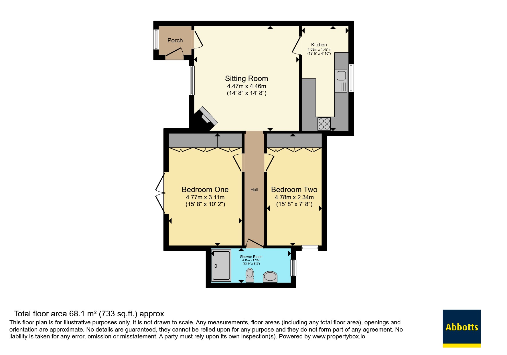 Old School Rooms,, Gisleham, Suffolk floorplan