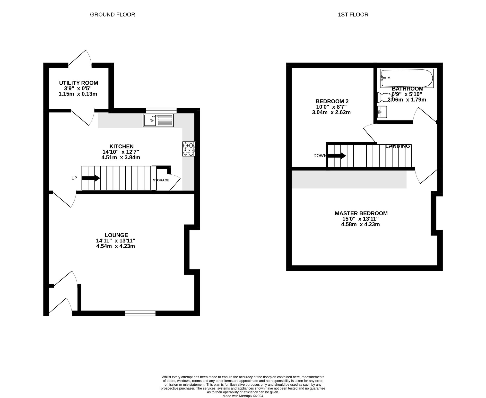 431 Manchester Road, Bolton floorplan