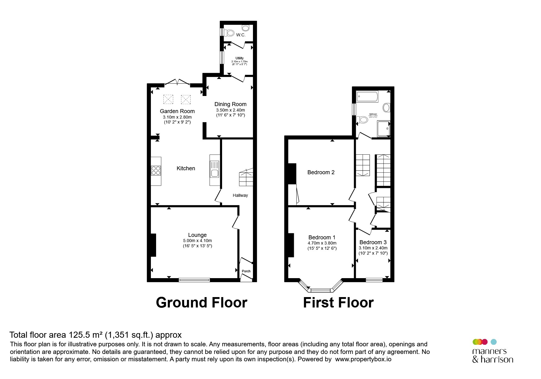 3, Moor Terrace, Hartlepool floorplan