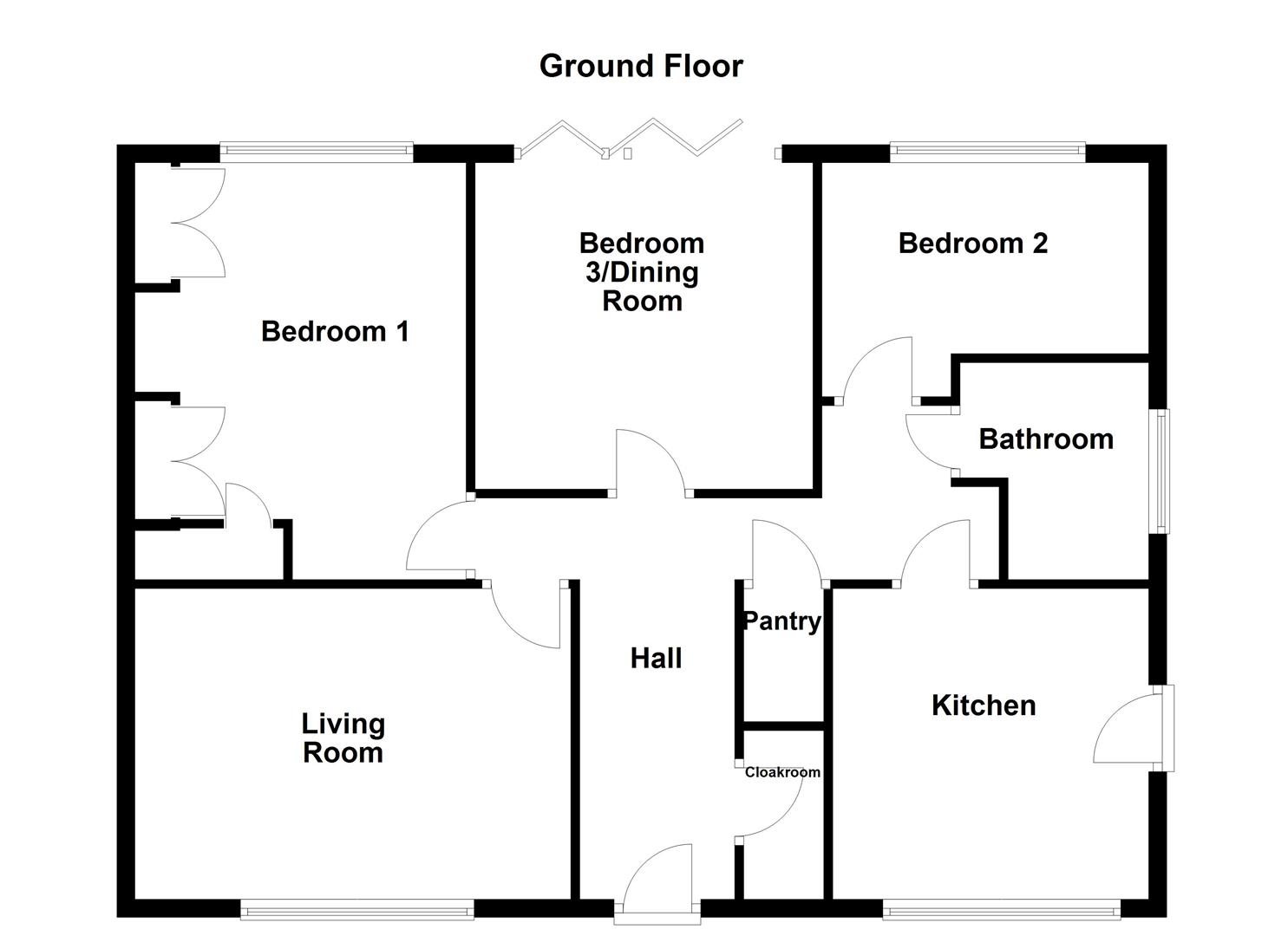 2, Walton Lane, Wakefield floorplan