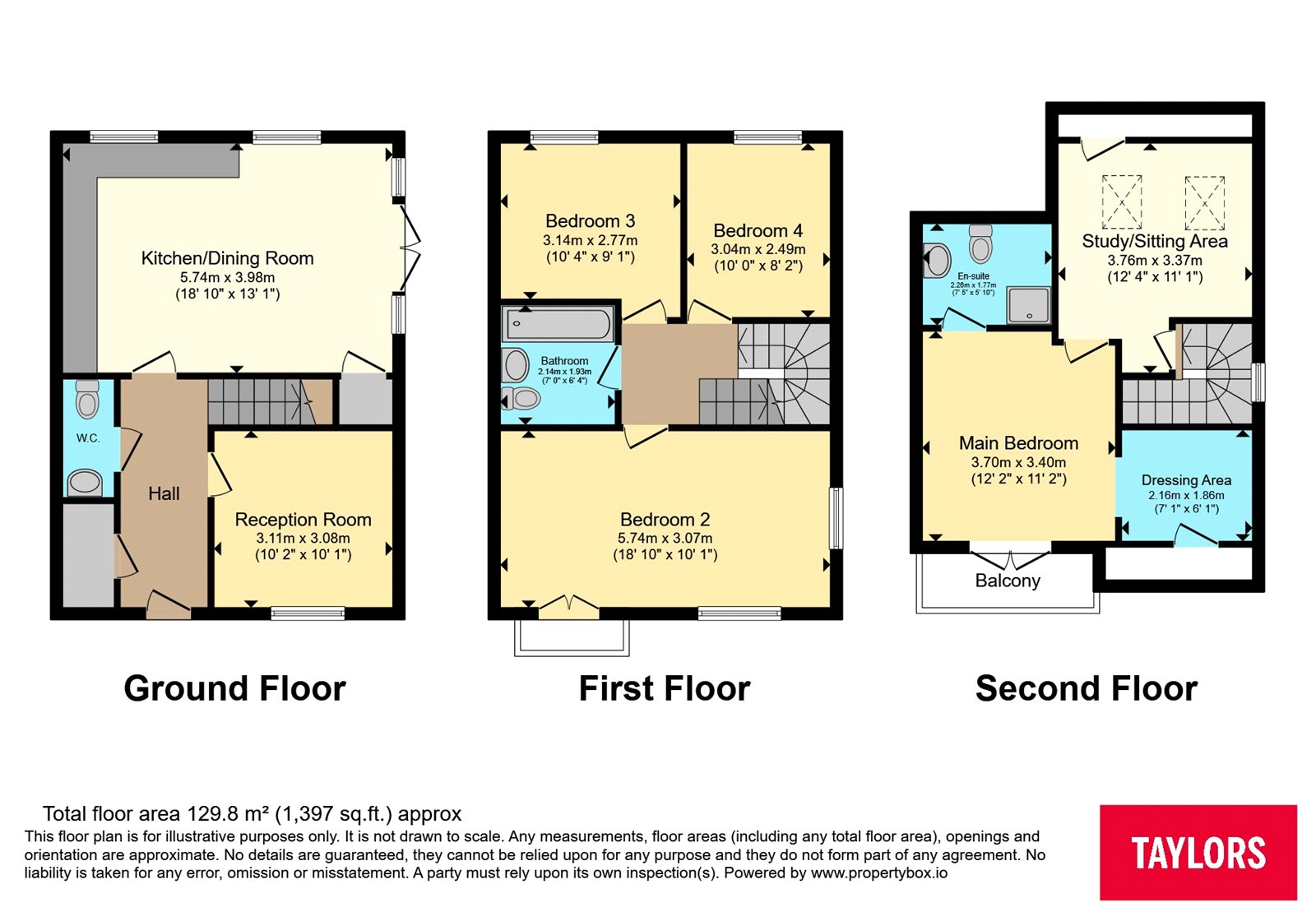 4, Old Lamb Close, Avon floorplan