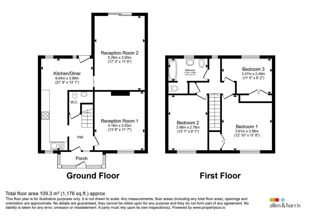 23, Weston Road, Cardiff floorplan