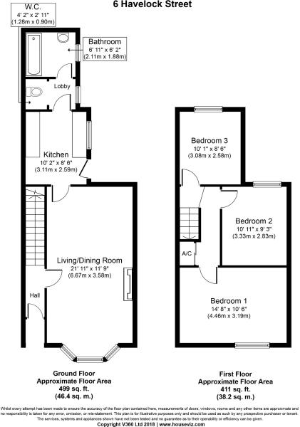 3 Bedrooms Semi-detached house to rent in Havelock Street, Bedford MK40