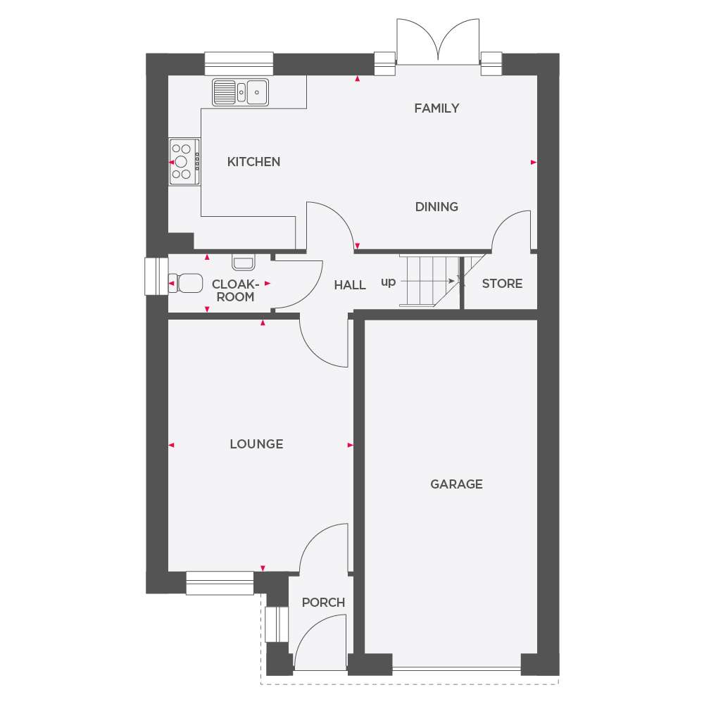 26, Garstang Road, Barton floorplan