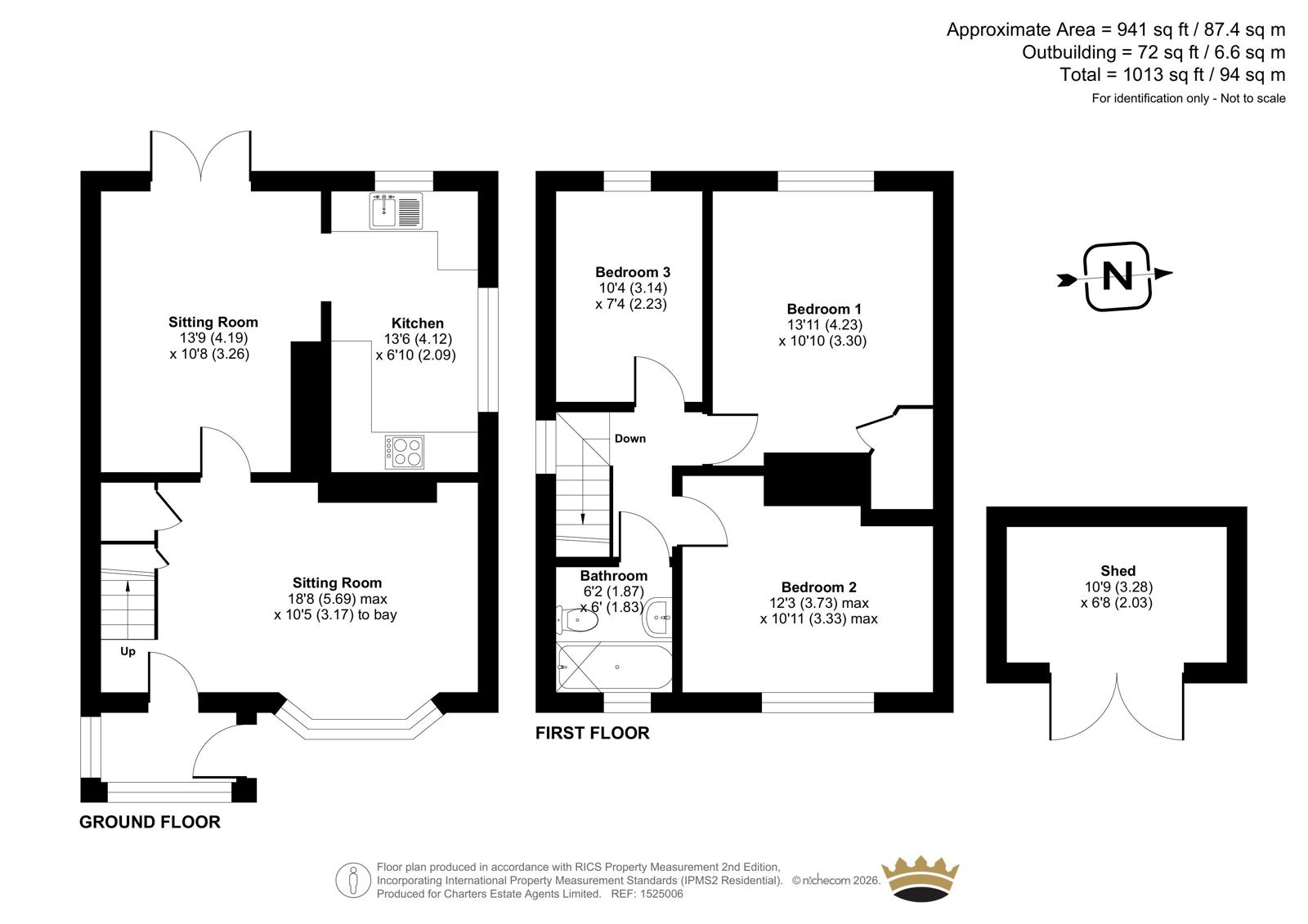 51, Dell Road, Hampshire floorplan